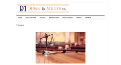 Desktop Screenshot of dunn-miller.com