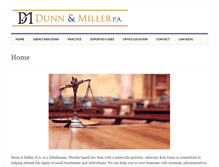 Tablet Screenshot of dunn-miller.com